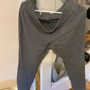 Lands End gray leggings